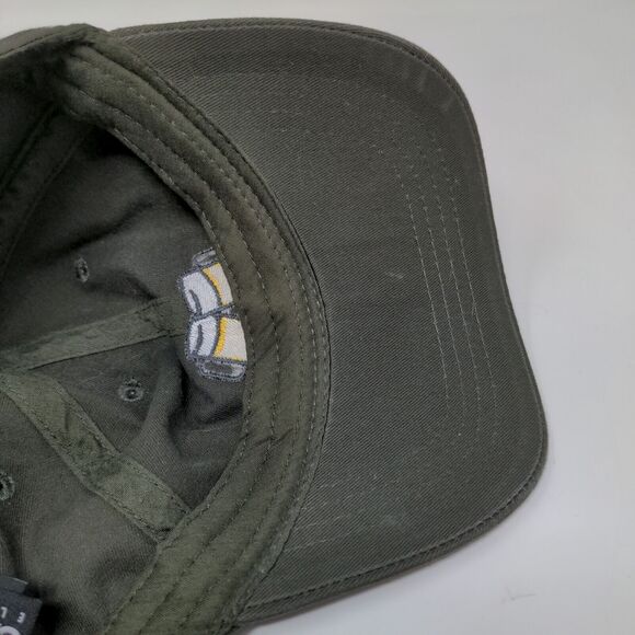 Carbon Elements Men's Slideback Hat Brown Size O/S Embroidered Beer Logo - Picture 10 of 12